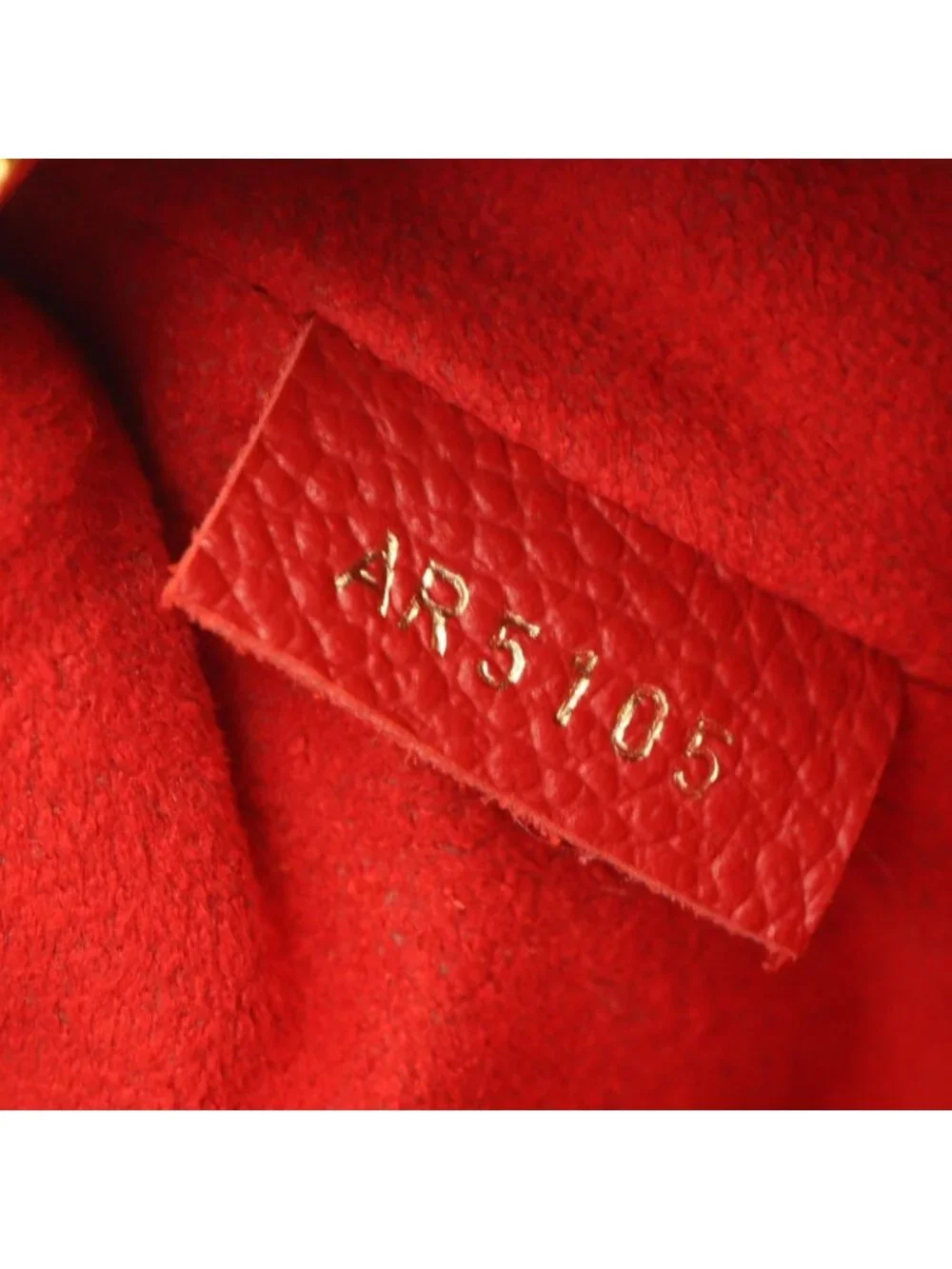 Louis Vuitton Shoulder Bag Monogram Empreinte Cerise Leather
